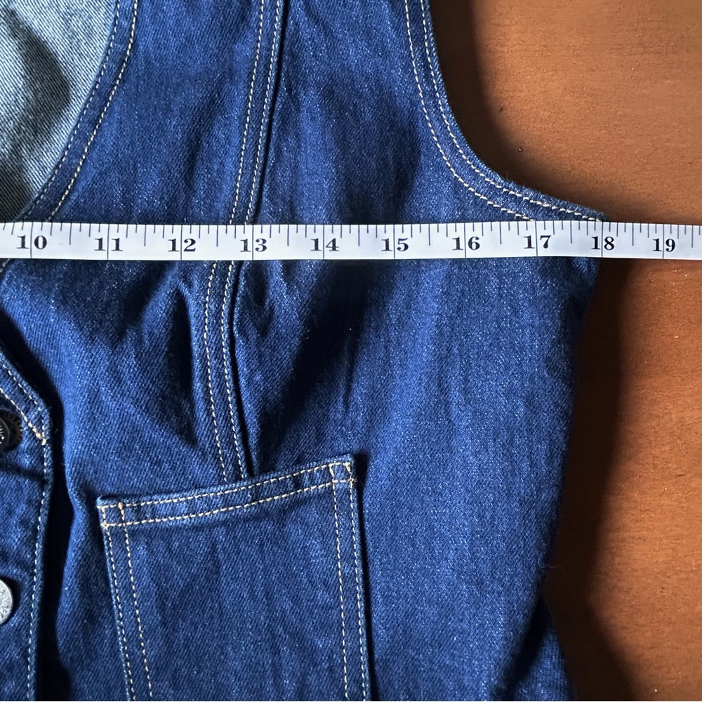 New Veronica Beard Valeria Denim Vest - Picture 7 of 11